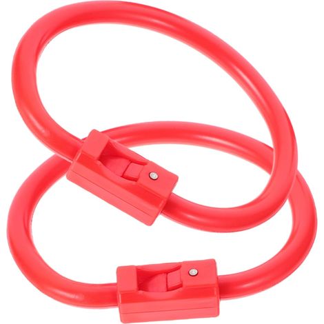 Anneau de Nez de Vache en Plastique Rouge, Lot de 2 Bovins et Bovins Adultes, Pose Pratique, Conçu pour L’élevage Suivi Vétérinaire (1/5)