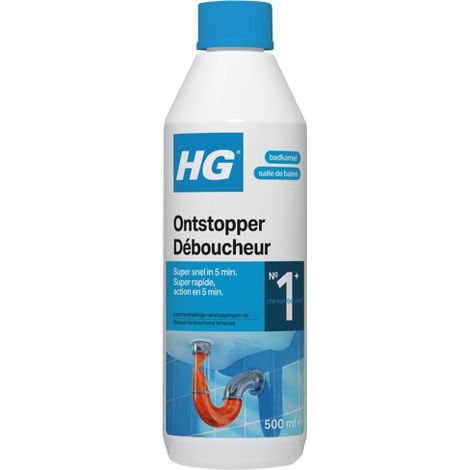 Déboucheur liquide - HG - 0,5 L