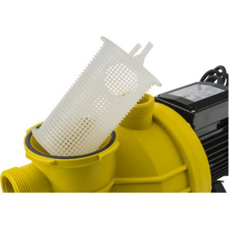Mareva – Pompe centrifuge auto-amorçante pour piscine – Débit 10 m3/h – Puissance 0,33 CV – Corps polypropylène renforcé – Moteur IP65