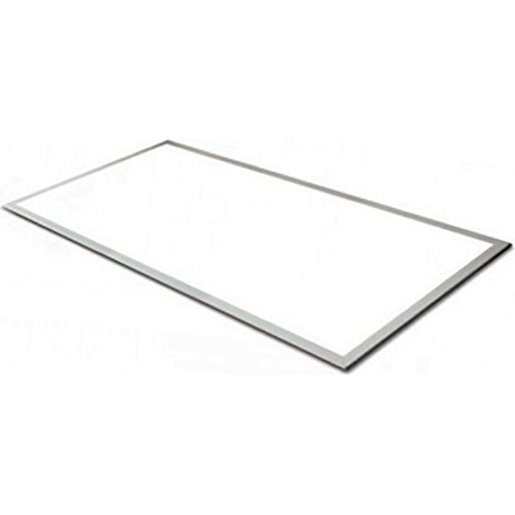 Pannello Led 60x30 30W 220v bordo argento driver incluso PANEL60X30-30WLuce Neutra Naturale 4200k (1/2)