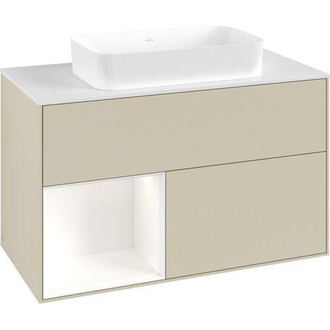 Villeroy & Boch F651MTHJ Armoire sous lavabo Finion F65 (1/3)