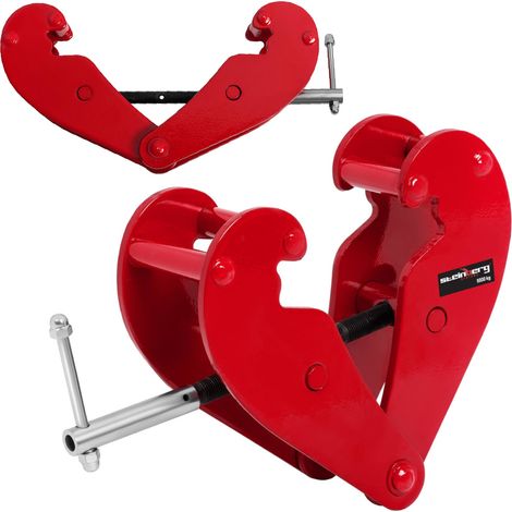 Supporto per trave, morsetto di montaggio, larghezza 90-310 mm, 5000 kg, 5T (1/5)
