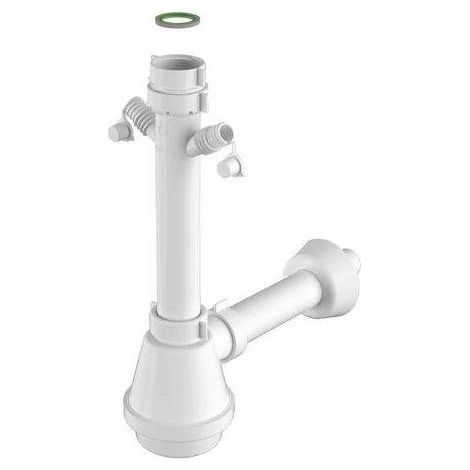 SIFONE FIASCA UNIVERSALE 1 VIA 1"1/2 1"1/4 Misura: 1"1/2 - 1"1/4
