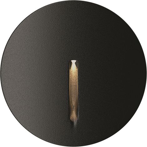 Maytoni Lock Lampada da parete da incasso Nero 3000K IP54 (1/4)