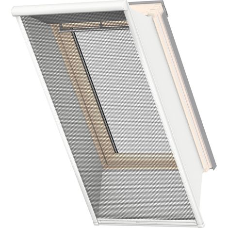 Moustiquaire de fenêtre VELUX pour ouverture 531-760 mm – Hauteur 0-2000 mm – Protection contre insectes – Capot de rangement élégant