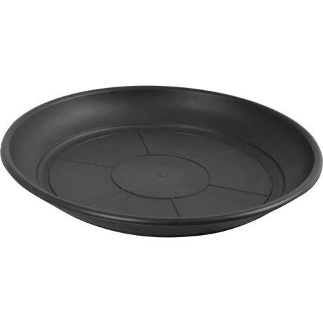 Maceta Mediterranea Circular de plástico para plantas y flores Drenaje incorporados