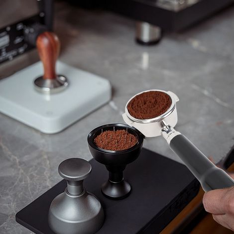 Expobar E61 hohler Edelstahl-Kaffeemaschinengriff ohne Sockel, Zubehör für 58 mm Kaffeemaschine. (1/5)