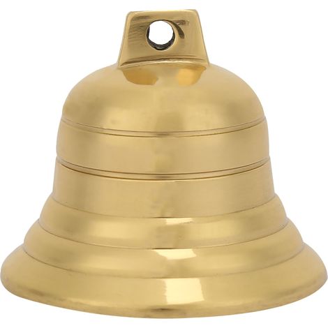 Clochette délicate en laiton populaire 5 cm pour culte bouddhiste taoïste, pendentif voiture feng shui, hochet de prière (1/5)