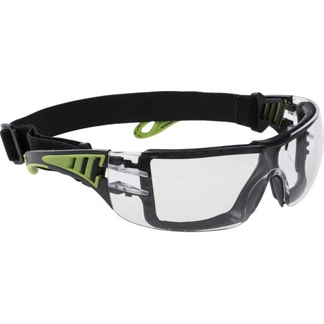 Schutzbrille portwest farblos kratzfest UV 99 Prozent (1/3)