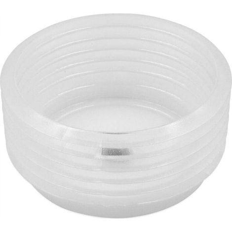 Drill protective cover – Hole saw accessory for home ash bin – Easy to use – Hole saw accessories – Elastic seal, 125mm (1/5)