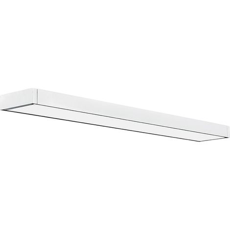 Tofu.1 Sistema Lineare LED 40W 3000K CRI90 Sospensione o Soffitto IP20 - Bianco - Rossi Group