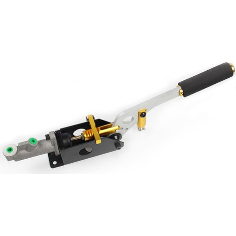 Car modification hydraulic handbrake racing drift handbrake hydraulic racing handbrake modification - yellow