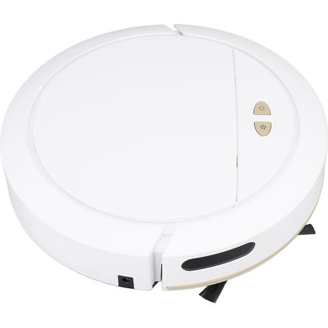 Aspirateur robot intelligent avec contrôle automatique par application, réservoir d'eau de 100 ml, 7,4 V, blanc (1/5)