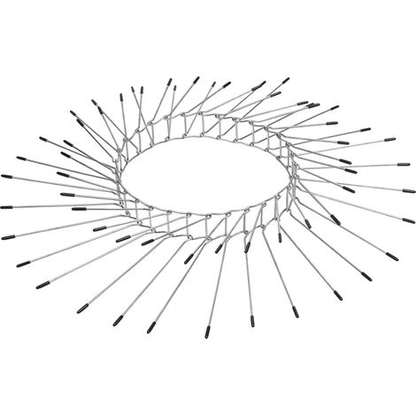 Ceinture anti-chat pour arbres jusqu'à 21 cm de diamètre – Barrière anti-escalade – 30 éléments en fil de fer – 60067 – Gardigo (1/5)