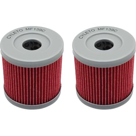 Lot de 2 filtres à huile pour LTZ400 QUADSPORT Z 2003 2004 2005 2006 2007 2008 2009 2012 2013/LTZ 400 QUADSPORT Z LE 2008 2012