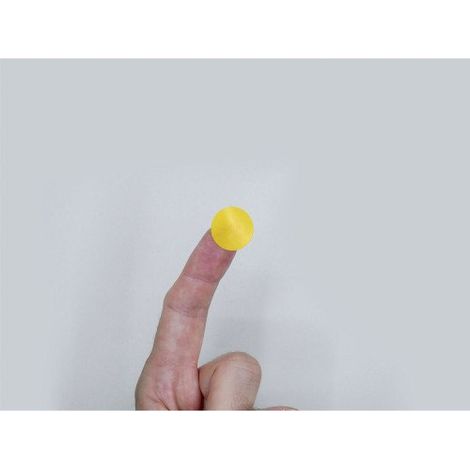 Pastilles adhésives repositionnables Ø 20 mm Avery jaune - Rouleau de 500 - Jaune (1/3)