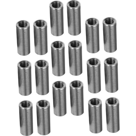 Anneome Jeu d'écrous cylindriques à souder en acier inoxydable (1/5)