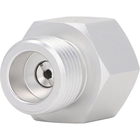 Adaptateur de Recharge pour Générateur d'Eau Pétillante, Conversion Tr21-4 vers CGA320, Alliage d'Aluminium, Kit Complet avec Bouteille Réutilisable (1/5)