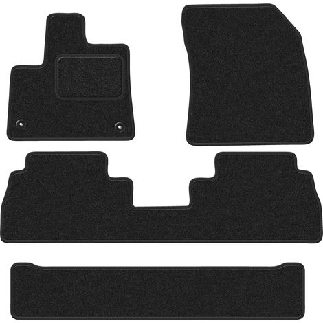 Tappetini auto in velluto per: Opel Combo E Life 7 posti (2018-) antracite (1/5)