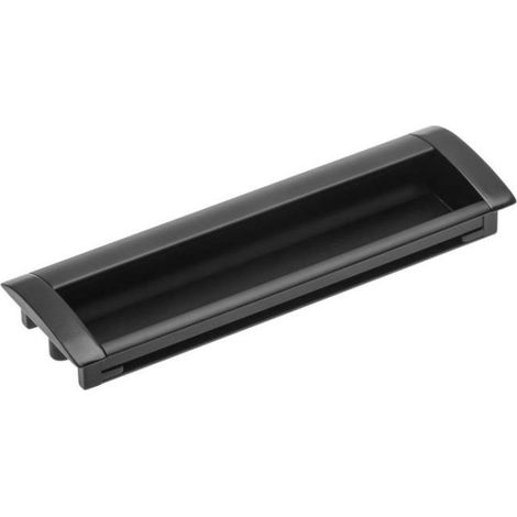 Maniglia a incasso GTV nera da 128 mm UA-00-326128-20M