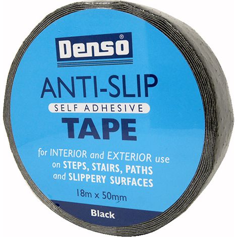 Sylglas Anti-Slip Tape 50mm x 18m Black – Durable Non-Slip Adhesive Tape for Safety and Grip