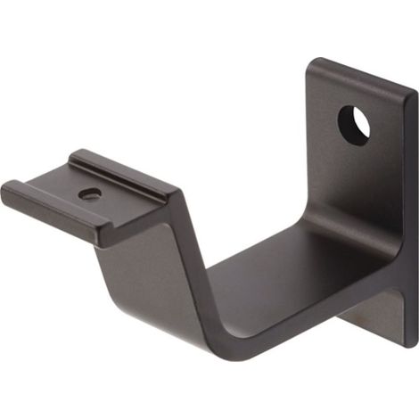 hermeta Soporte Pasamanos 3551 Aluminio anodizado negro Reposamanos recto - 3551-18E (1/3)