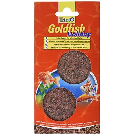 Tetra Goldfish Holiday mangime Vacanza in Blocchi per Pesci Rossi (1/3)