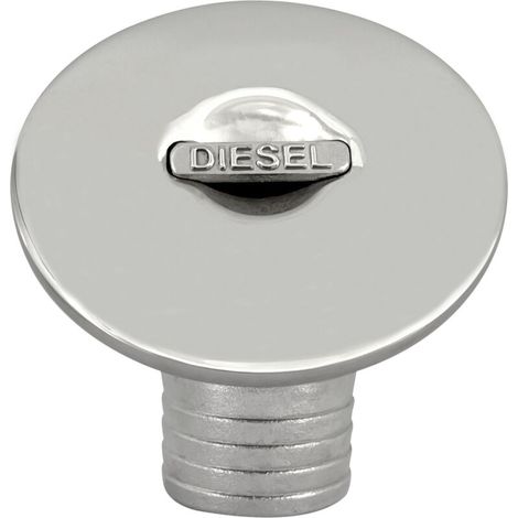 Col de remplissage coudé à 60 degrés en acier inoxydable 316 de 38 mm pour une utilisation marine et nautique. (1/3)