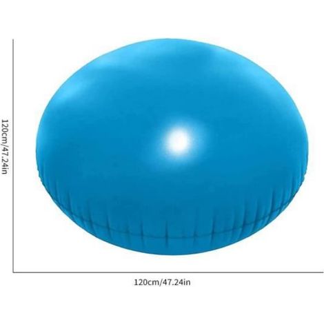 Coussin Gonflable Piscine Hivernage - Ø 1,2 m - PVC Haute Qualité - Protection Contre Débris - Rond (1/4)