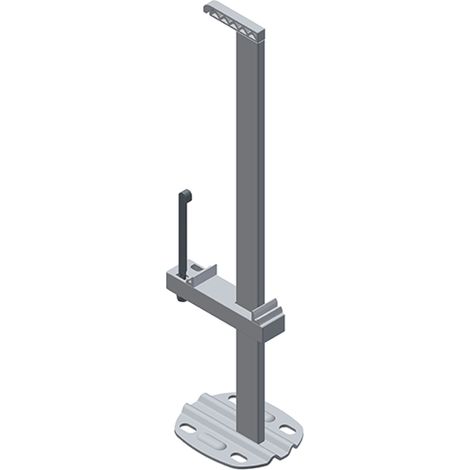 Kermi Set mensole a pavimento interne Vplus, Tipo20-33 A600-900mm, L=760 RAL9016, ZB04620002