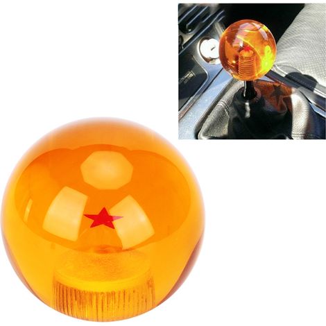 Manette de levier de vitesse boule avec adaptateur pour voiture, pièce de remplacement, poignée de changement de rapport, noir (1/5)