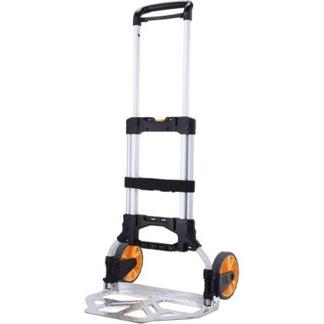 Diable pliant en alluminium, maximum 75Kg. - MATADOR - (1/2)
