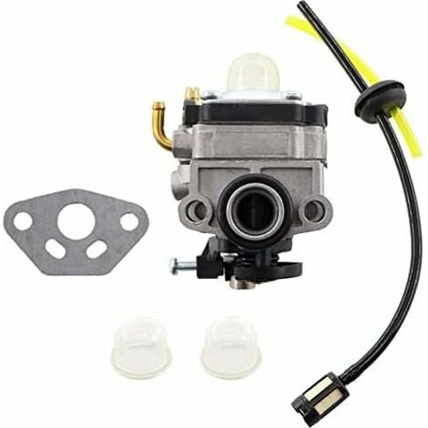 Kit carburatore, filtro carburante, tubo flessibile per Robin Subaru EH025 EH035 592-60090-00-2 593-60140-00 con guarnizione, pompetta di adescamento (1/5)