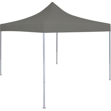 Foldable Party Tent Pop-Up 3x3 m Anthracite vidaXL