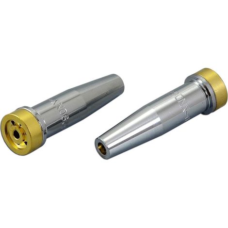 Buses de découpe acétylène 6290NX taille 3 & 6290NX-3 pour chalumeau oxyacétylénique style Harris - En cuivre - Lot de 2" (1/5)