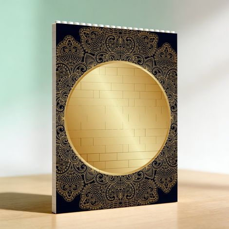 Cadre adulte en briques de construction, cadeau pour saint valentin (1/5)