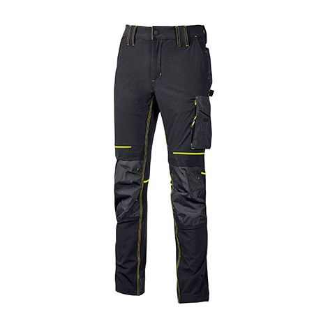 PANTALONE SLIM FIT ATOM UPOWER  BLACK CARBON XL