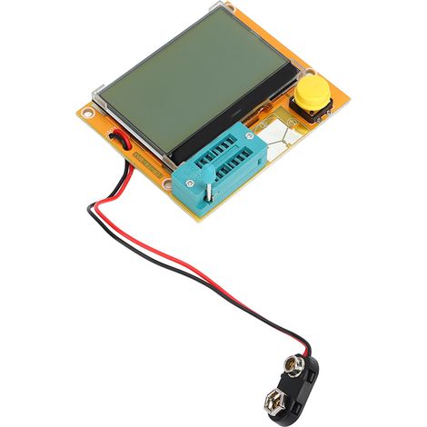 Testeur de transistors, diodes, triodes, condensateurs, affichage graphique pour l'électronique DIY (1/5)