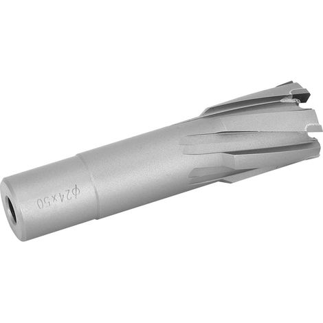 Foret Trépan Annulaire HSS 24x50mm pour Métal, Fraise Cylindrique Creuse Coupe Rapide (1/5)