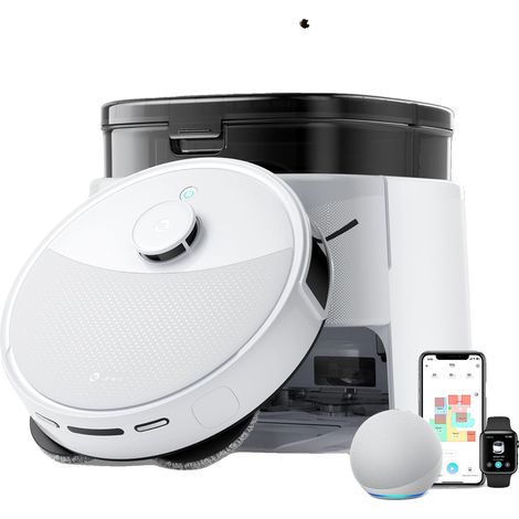Aspirateur Robot, 12000 Pa de Puissance d'Aspiration, 220 Minutes d'Autonomie, M3L (1/2)
