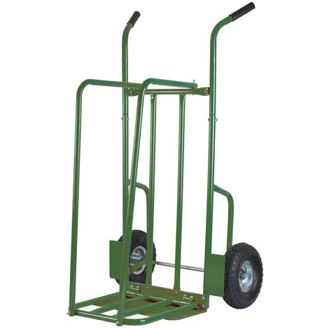 CARRELLO PORTA LEGNA SMONTABILE CON PEDANA PIEGHEVOLE 250 KG PORTAPACCHI