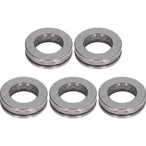 Coussinet à billes axial 5 pièces 51208 pour crochets de grue, pompes verticales, roulement de butée plane robuste (1/5)