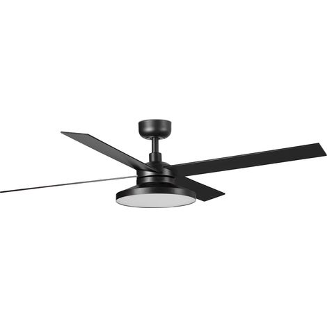 RUDDER TAK 4 L Ventilatore nero/noce 2700K (1/2)