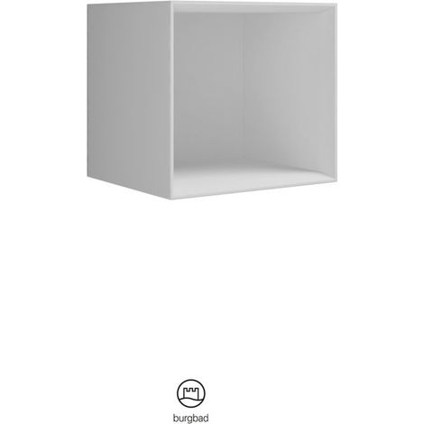 Étagère Burg Eqio, 1 compartiment ouvert 320x350x300mm, blanc mat GR0146