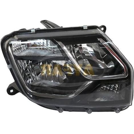 Faro derecho Dacia Duster, con retrovisor cromado, versión restilizada, fase 2  260105828R, 2013-2018