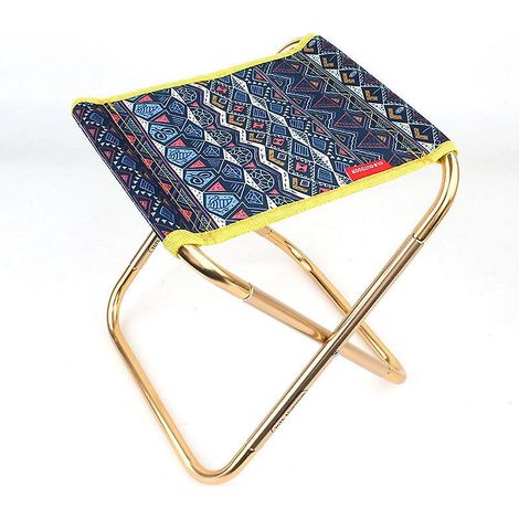 Chaise de pêche pliante ultralégère en alliage d'aluminium pour les voyages en plein air (1/4)