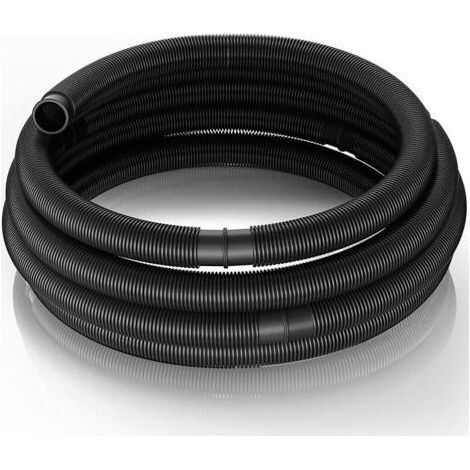 Pair Wiltec Tuyau piscine noir – 6 m de long, Ø 32 mm – Tuyau solaire flottant à sections préformées – 165 g/m – made in Europe – Boyau d’aspiration solaire (1/5)