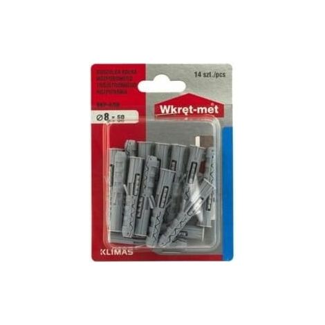 Manchon de dilatation 8x50mm, lot de 14