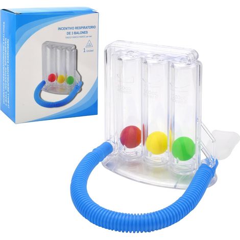 3-chamber respiratory training system, respiratory exercise device for lung function and speech therapy, respiratory trainer for speech therapy (1/5)