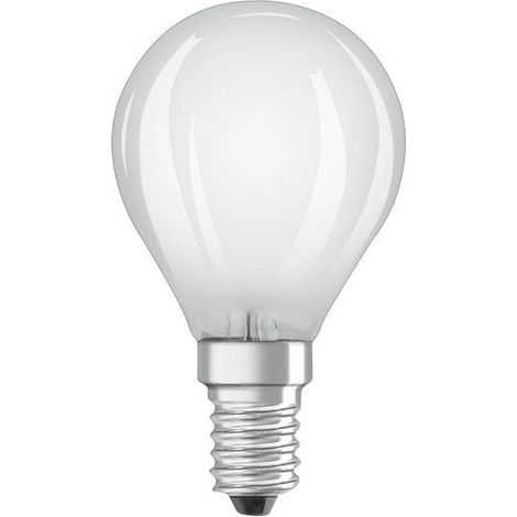 OSRAM Lampada LED dimmerabile Superstar con resa cromatica particolarmente elevata (CRI90), E14-base vetro smerigliato ,Bianco caldo (2700K), 470 Lumen, sostituzione delle lampade 40W, , 1-Confezione (1/3)